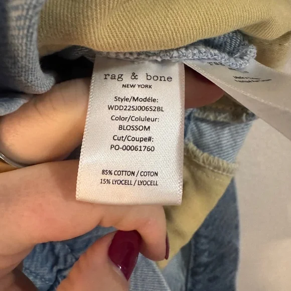 Rag & Bone Denim Romper - Picture 8 of 9